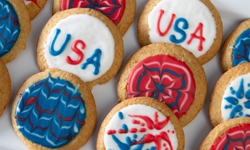 4th of July cookies