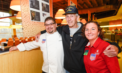 Veterans Day Dinner event in 2019