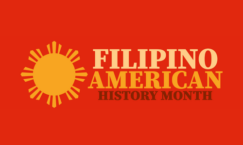 Filipino American History Month graphic