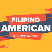 Filipino American History Month graphic