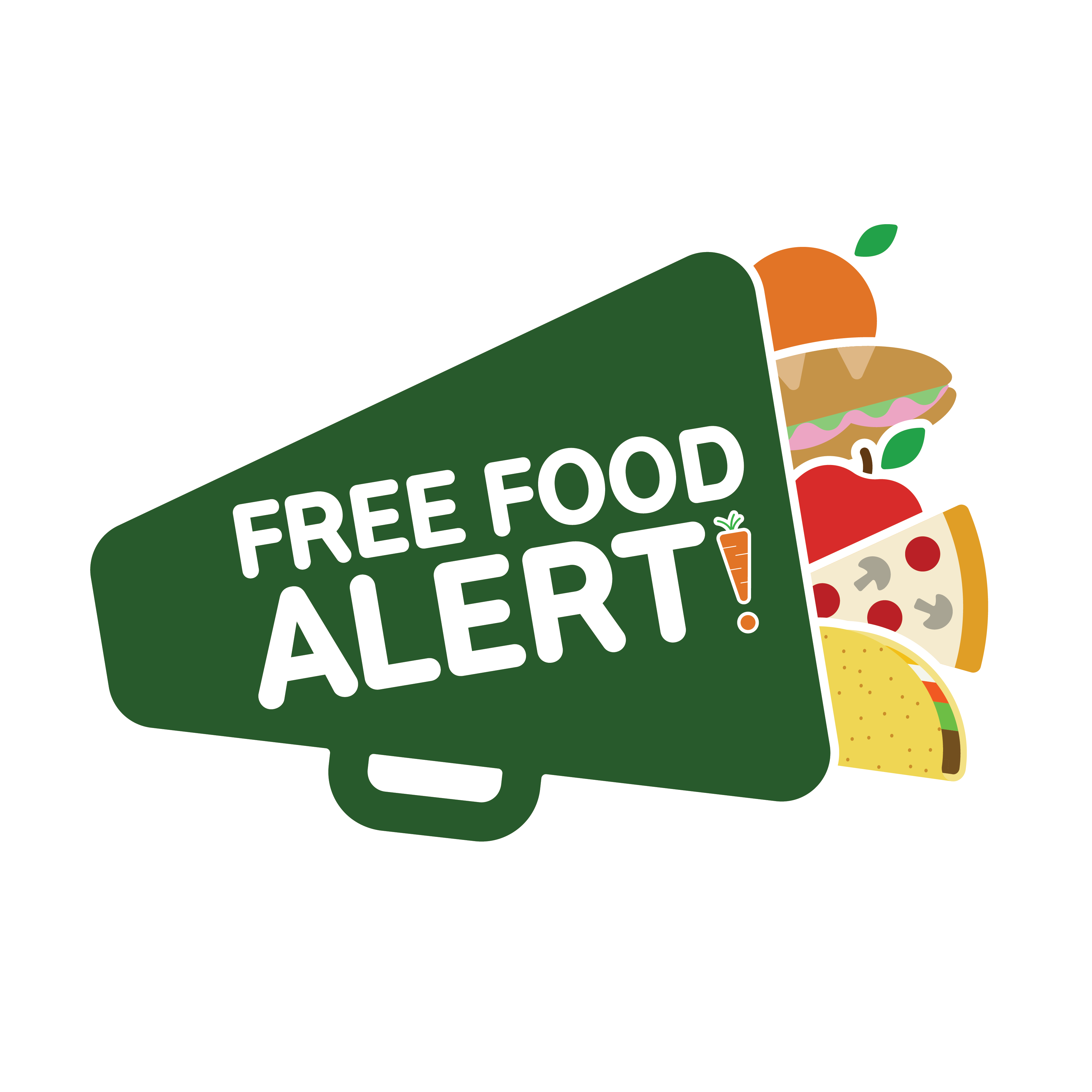 Free Food Alert Logo