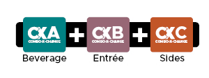 Combo-X-Change color codes