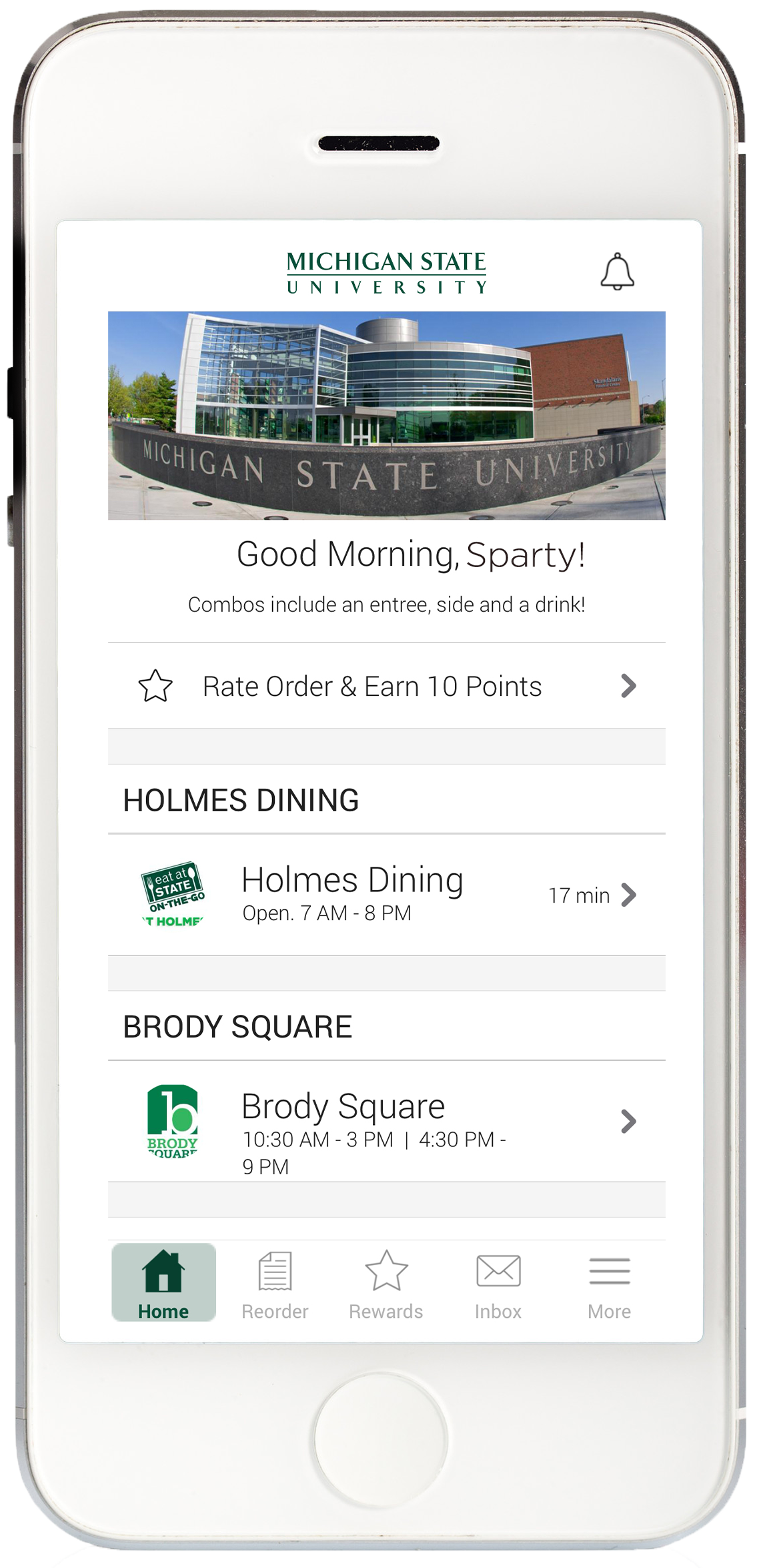 Mobile Order on Phone Image