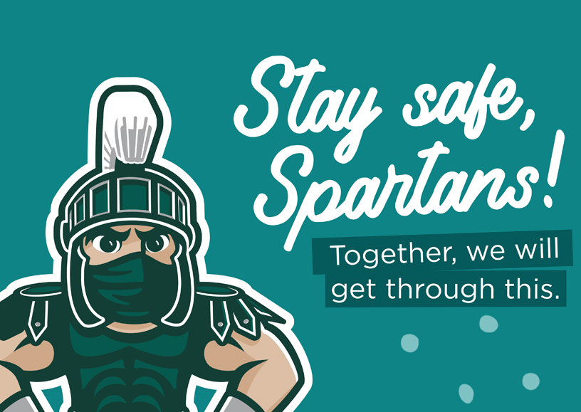Sparty together we will graphic
