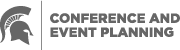 conferences and event planning logo